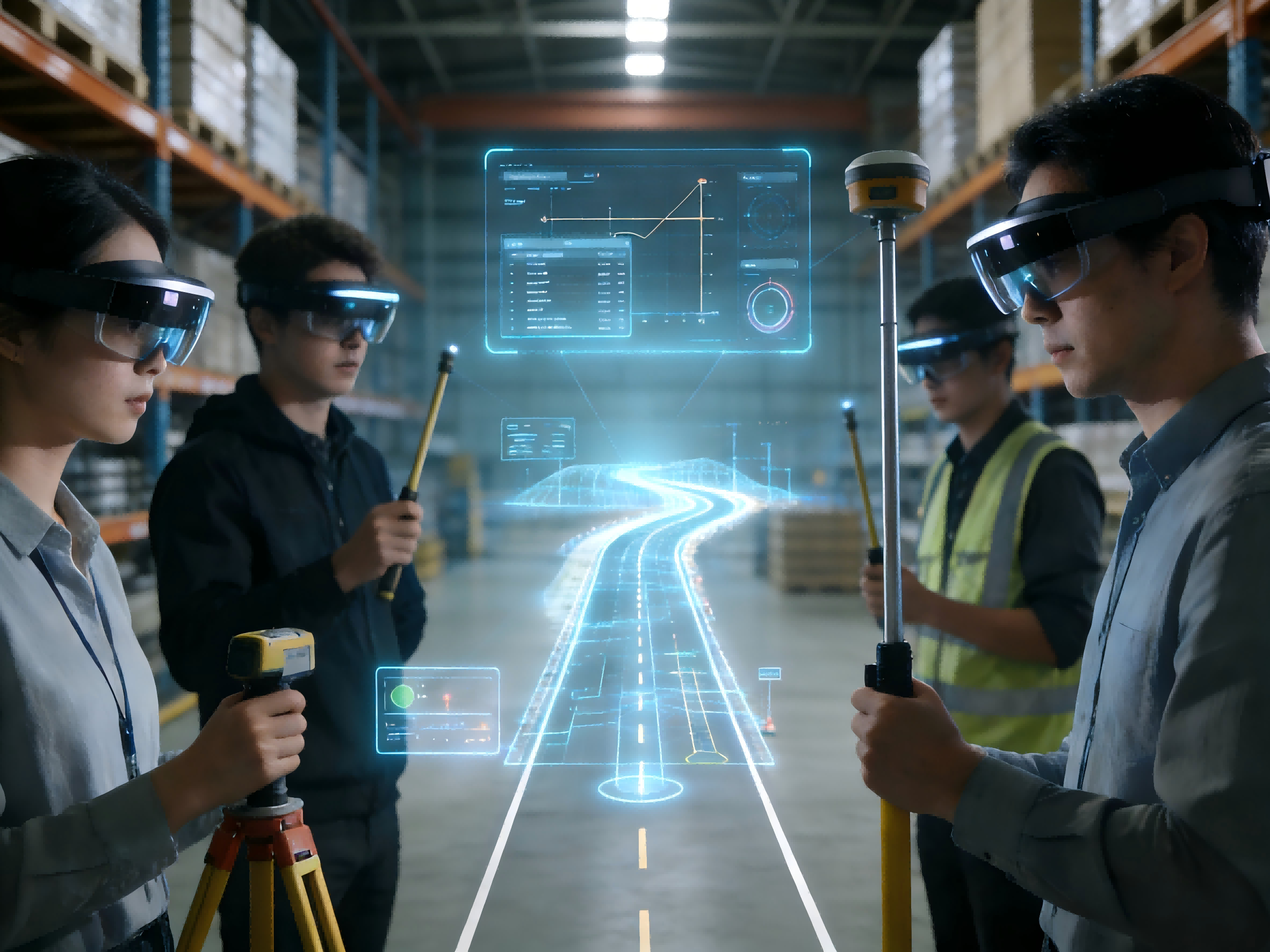 产教融合工程测量综合实战系统