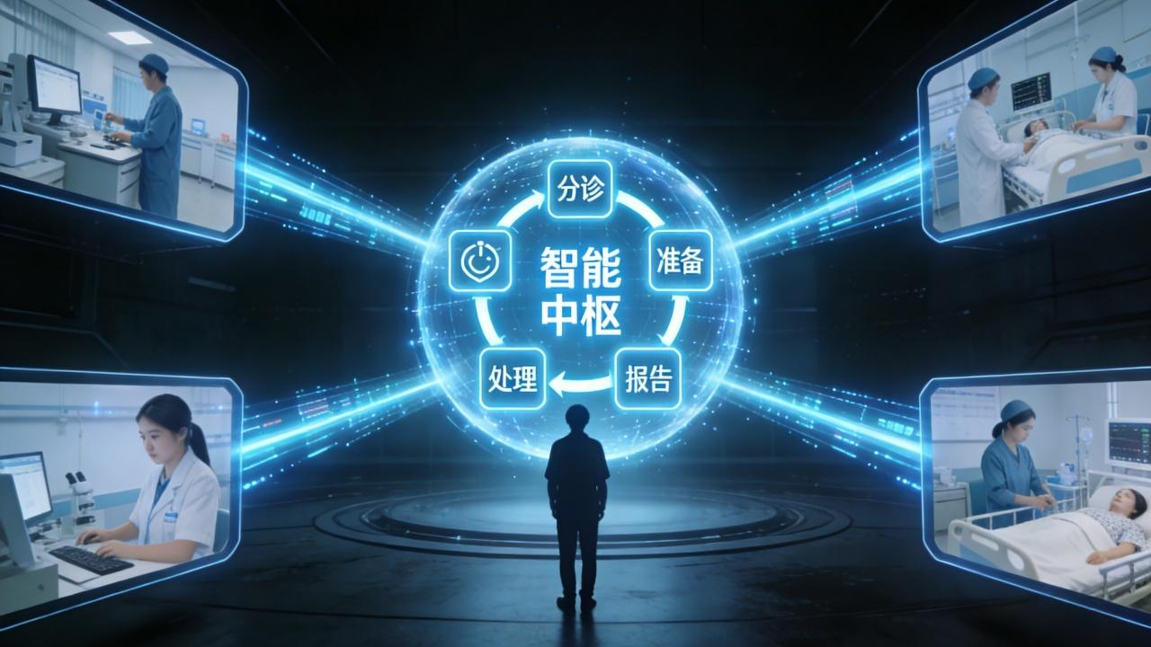 医学影像检查全流程智能仿真实训系统