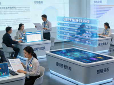 养老机构运营管理智慧沙盘