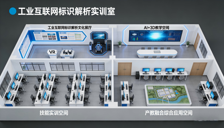 工业互联网标识解析应用XR智慧实训室