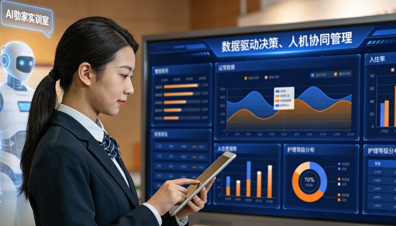 AI+XR养老机构运营与管理智慧实训室