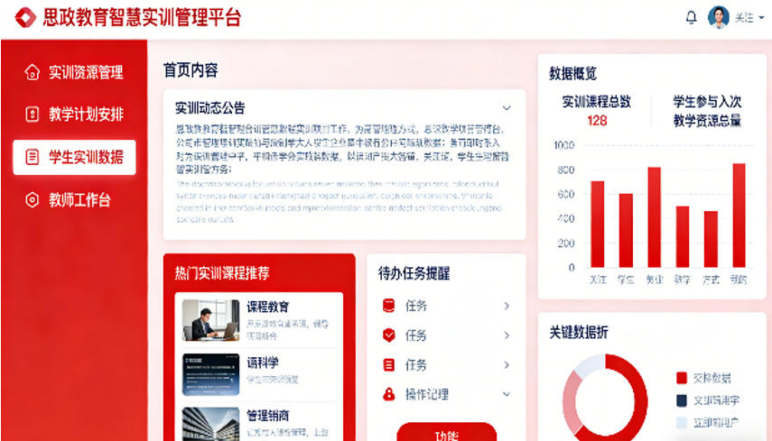 中国共产党人的精神谱系教育智慧实训教学管理平台
