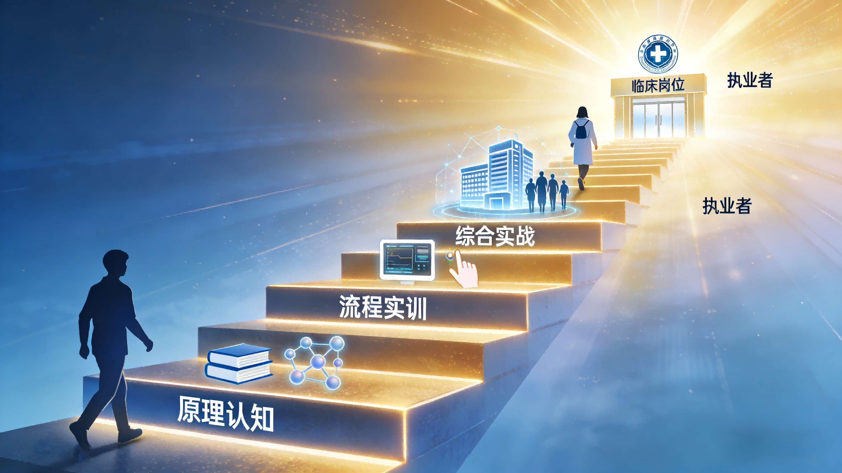 贯通“单元技能→综合实战”闭环，无缝对接临床