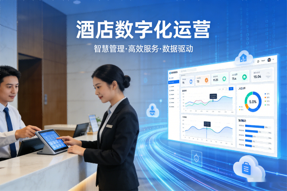 酒店数字化运营智慧实训室