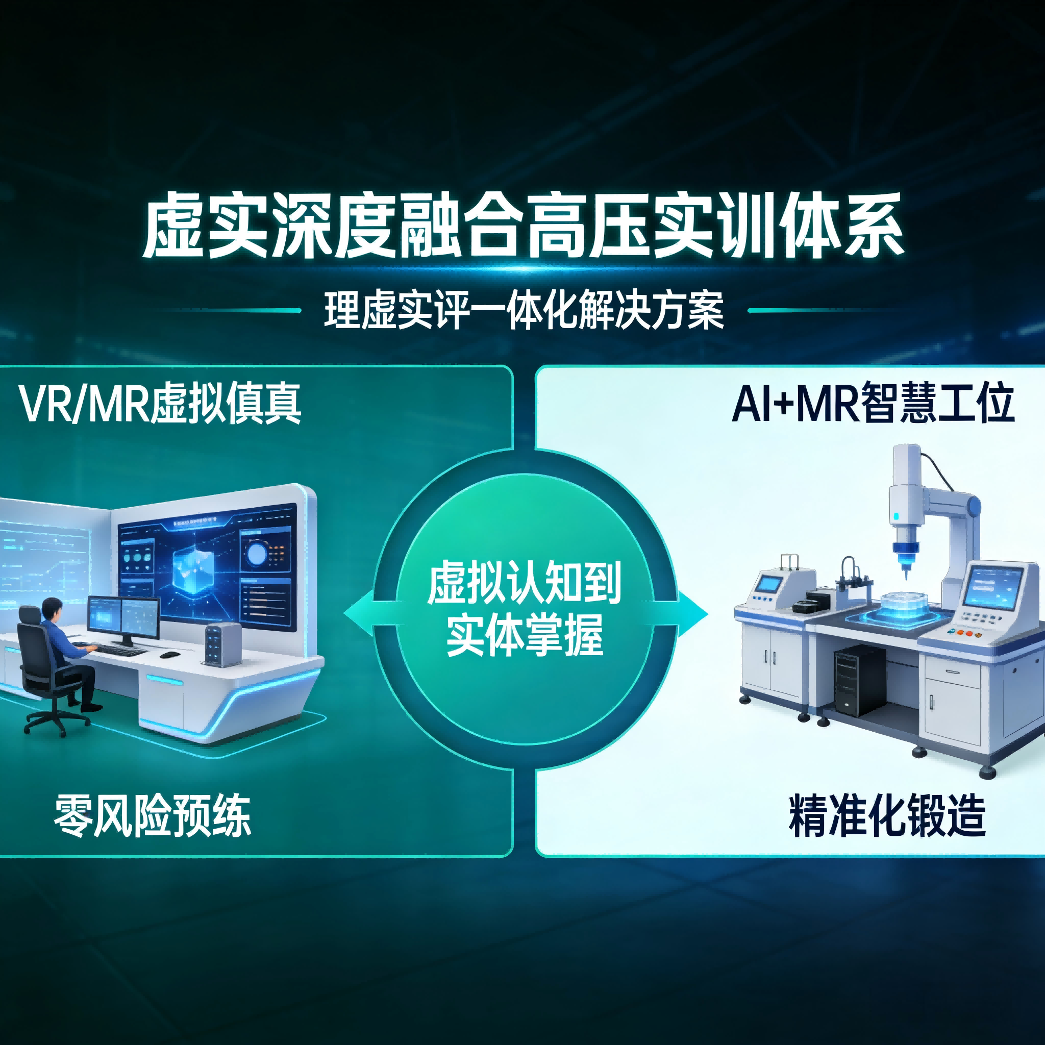虚实深度融合，破解高压实训安全与成本难题