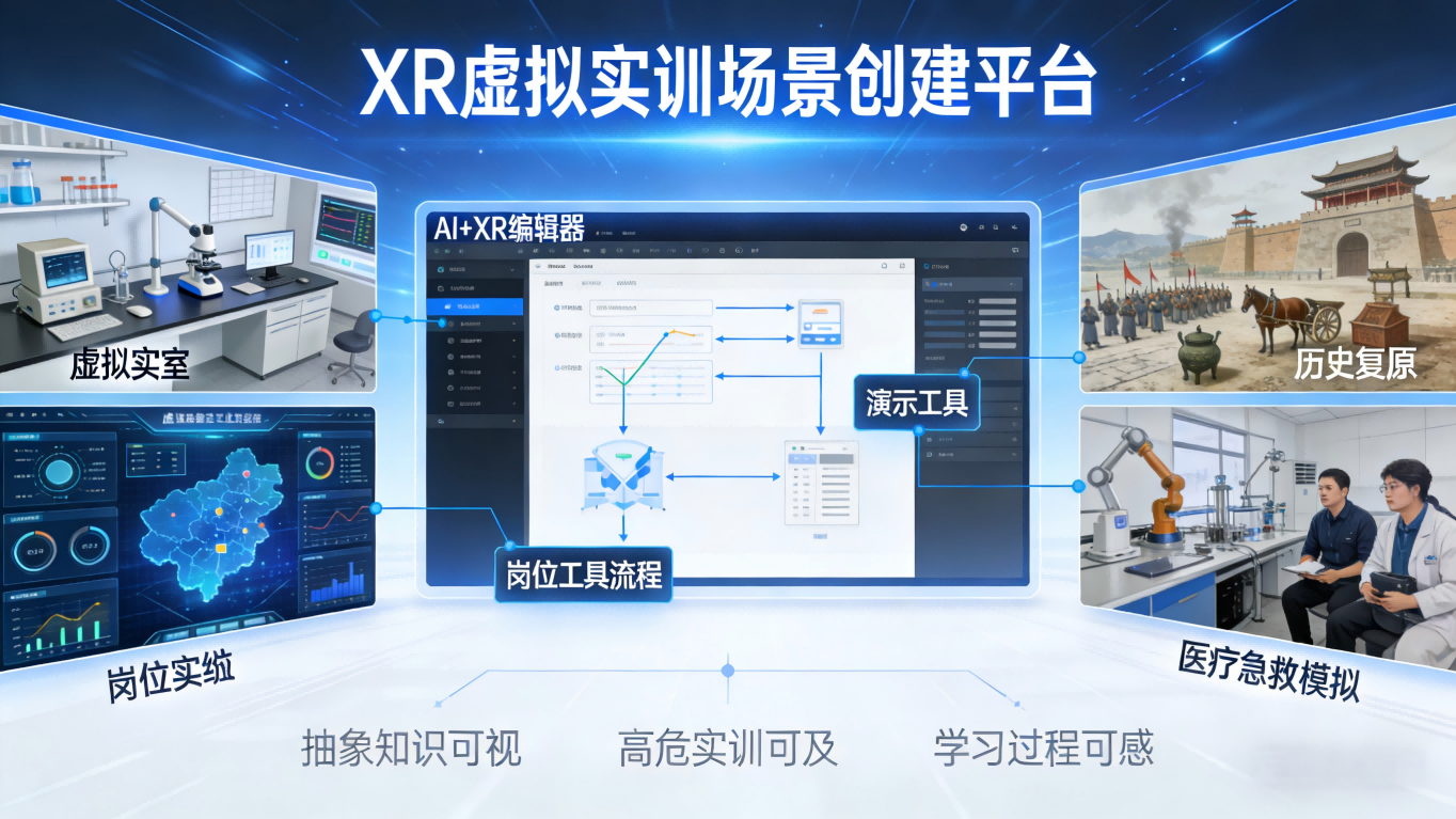 资源开发：XR工具打造虚拟实训场景