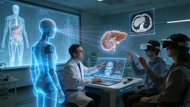 医学影像技术智能教学操作系统