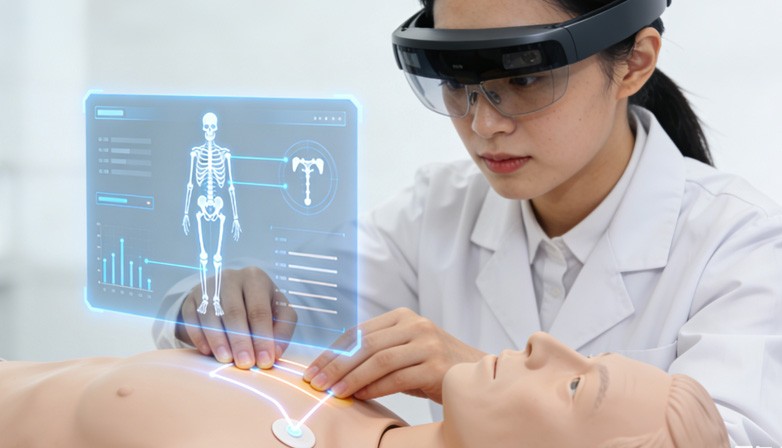 AI+XR老年基础护理智慧实训室