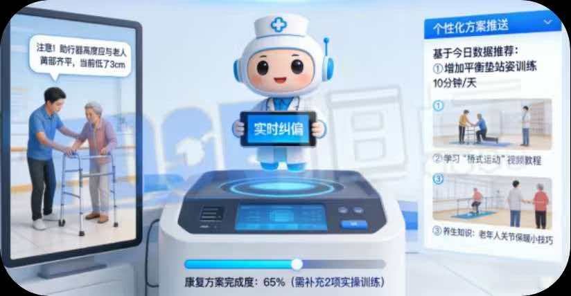 AI+XR老年康复智慧实训室，让智慧实训教学更智慧