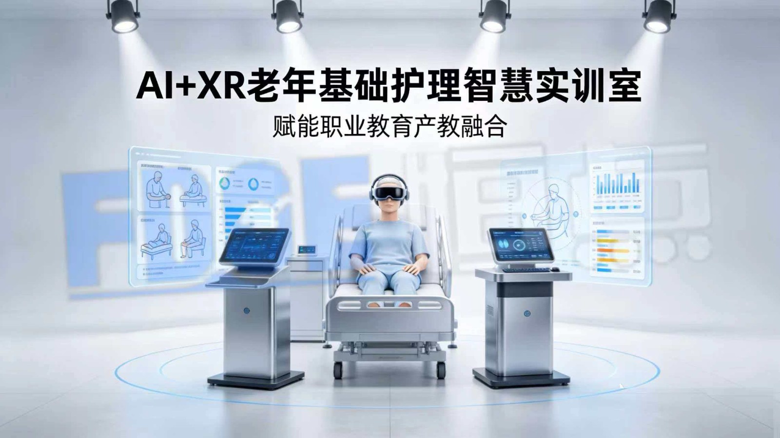 AI+XR智慧实训，赋能职业教育老年护理产教融合新范式