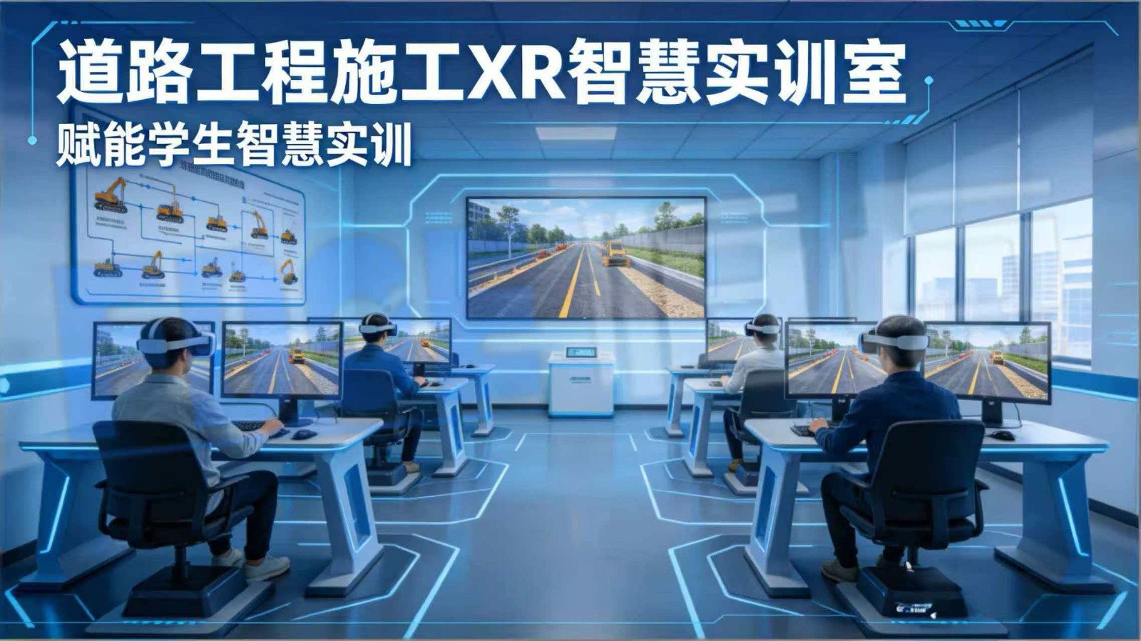 XR赋能智慧教育，夯实道路工程施工专业学生实训核心能力