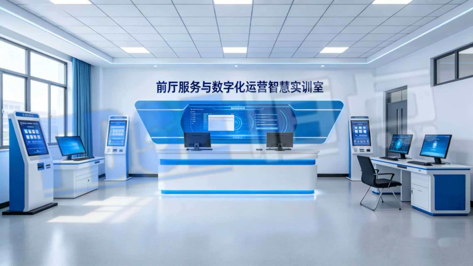 前厅服务与数字化运营智慧实训室，数字驱动构建职教学习新生态