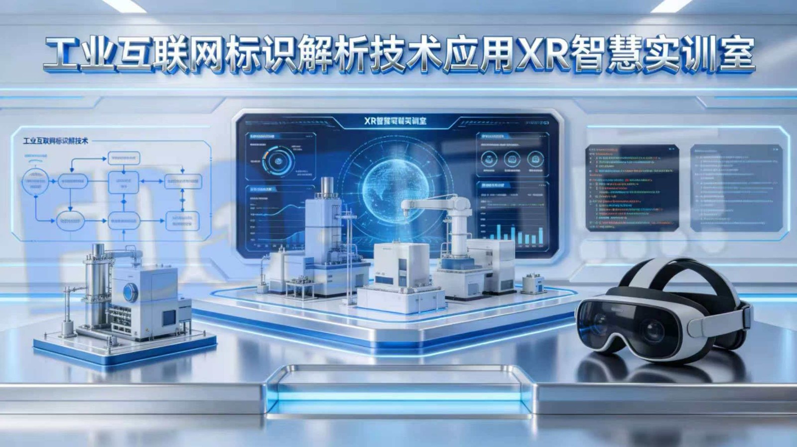工业互联网标识解析技术应用XR智慧实训室 打通产教融合“最后一公里”