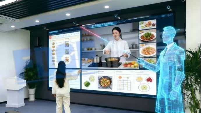 当“舌尖上的技艺”遇上“数字孪生”，中式烹调实训室开发未来实训新模式
