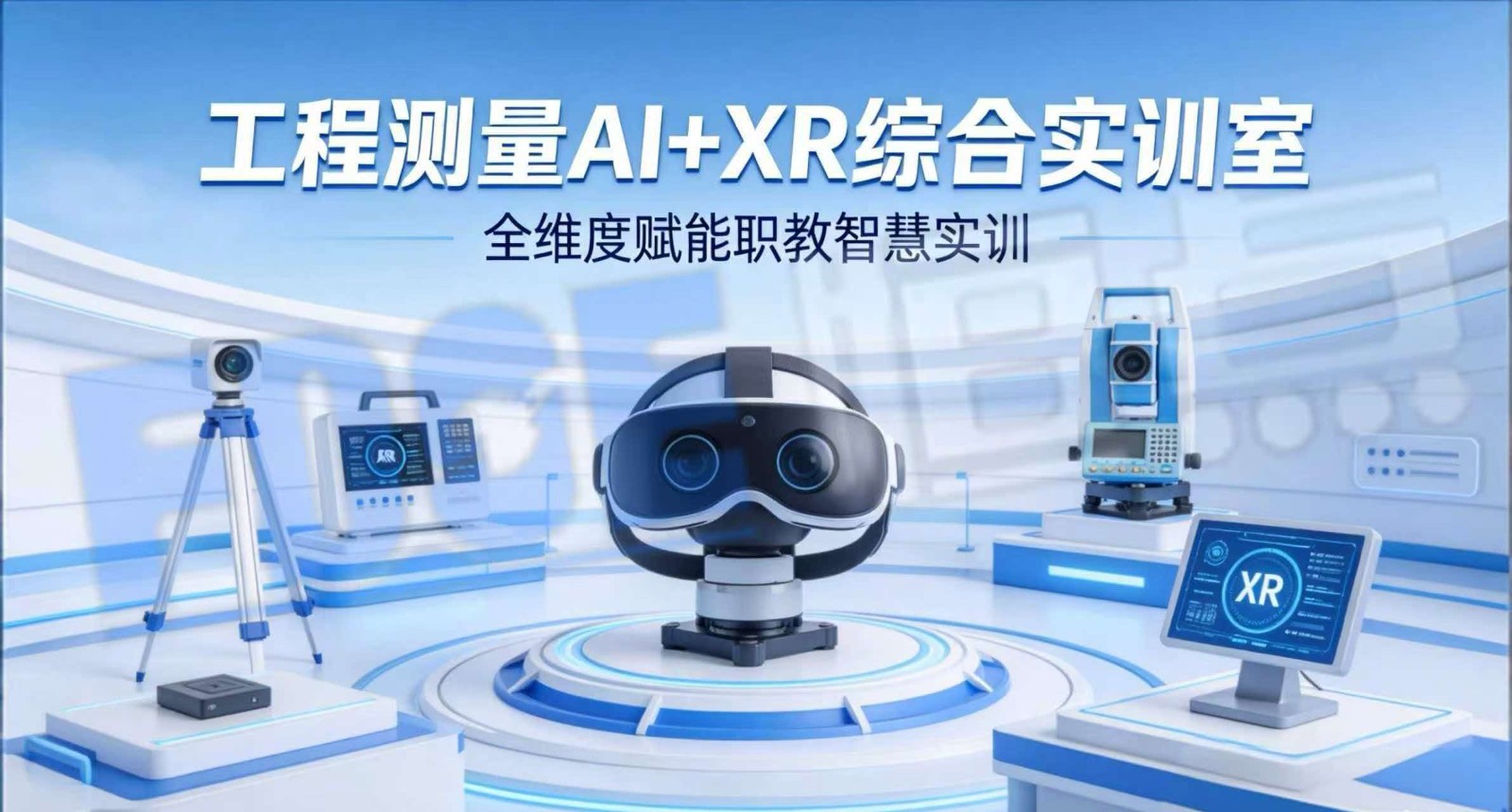 工程测量AI+XR综合实训室：对接未来实训中心要求，赋能智慧实训