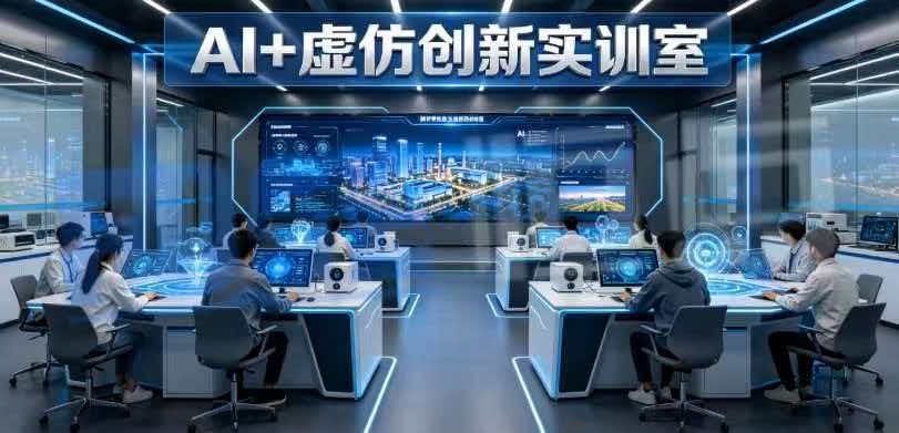 人工智能“AI+虚仿”创新实训室：以产教融合锻造AI时代高技能人才