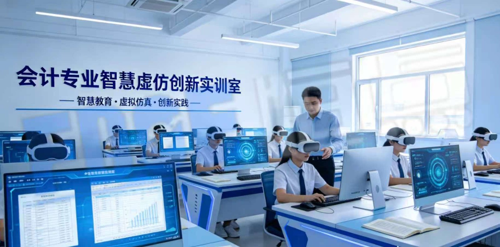 产教融合破局：会计专业智慧虚仿创新实训室赋能职业教育新路径