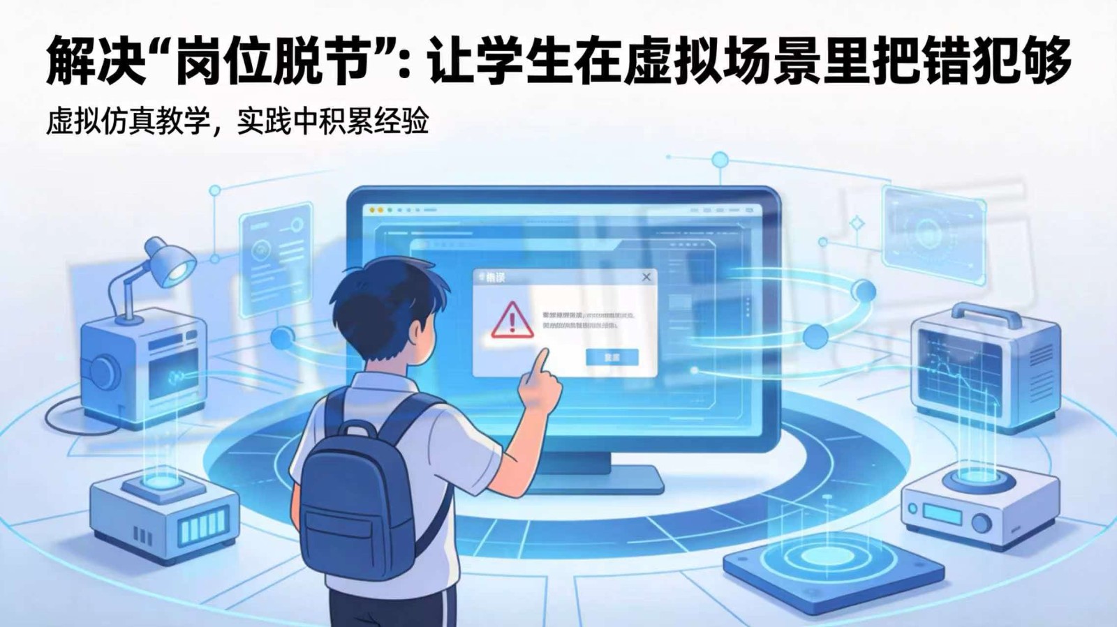 学前教育AI智慧实训室：在课堂与园所之间架起桥梁