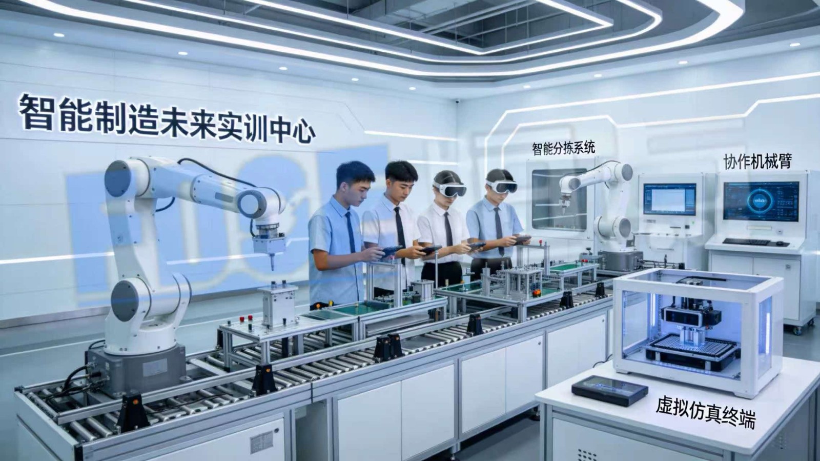 20个未来实训中心：职业教育数智化转型的“施工图”已经画好