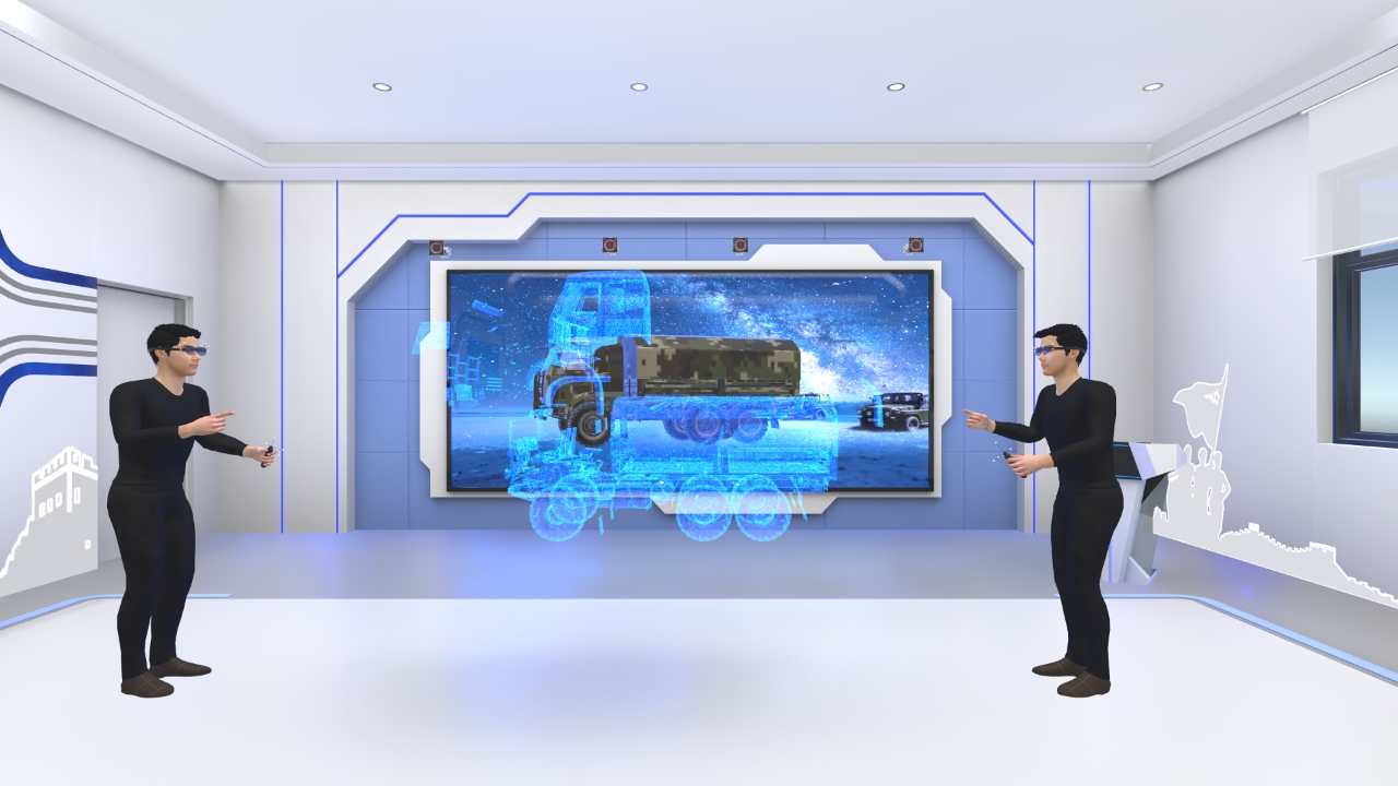 矿山安全与环境治理3D-LED交互显示系统