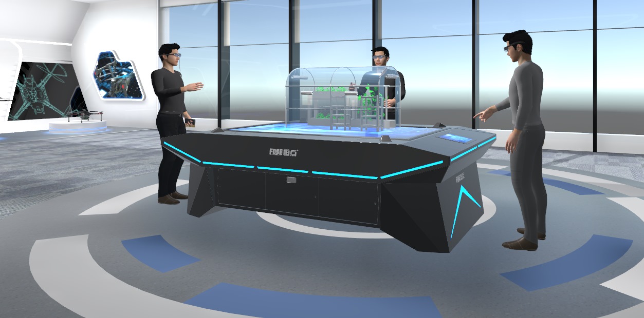 生态环境专业MR智能互动沙盘