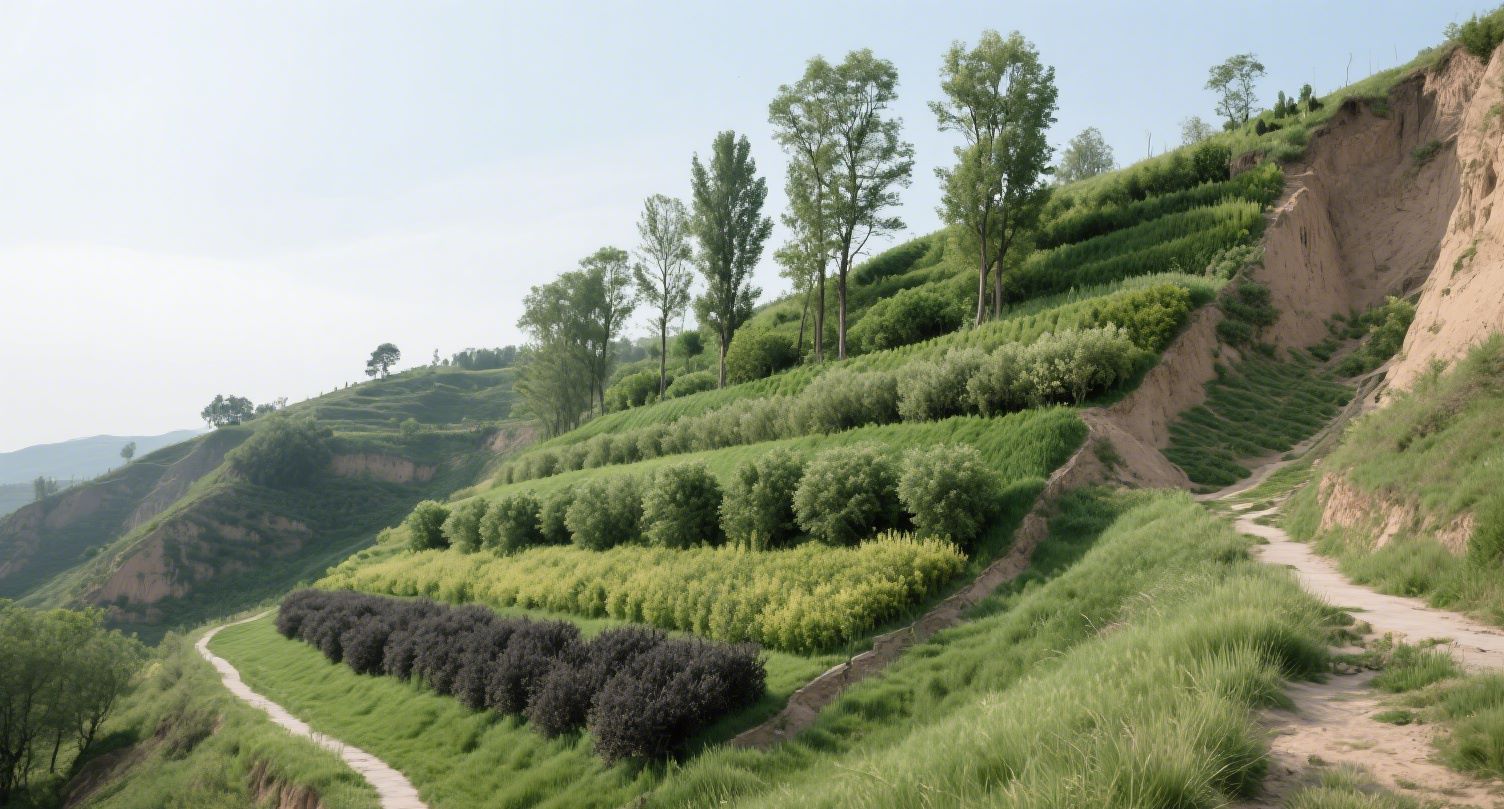 采用森林植被措施抑制浅层滑坡，已成为山区浅层滑坡治理的一项重要工作