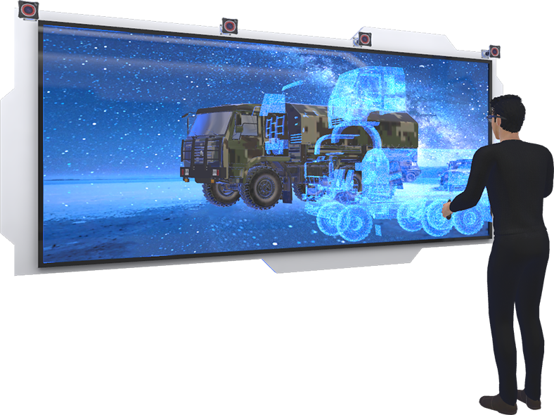 3D--LED交互显示系统