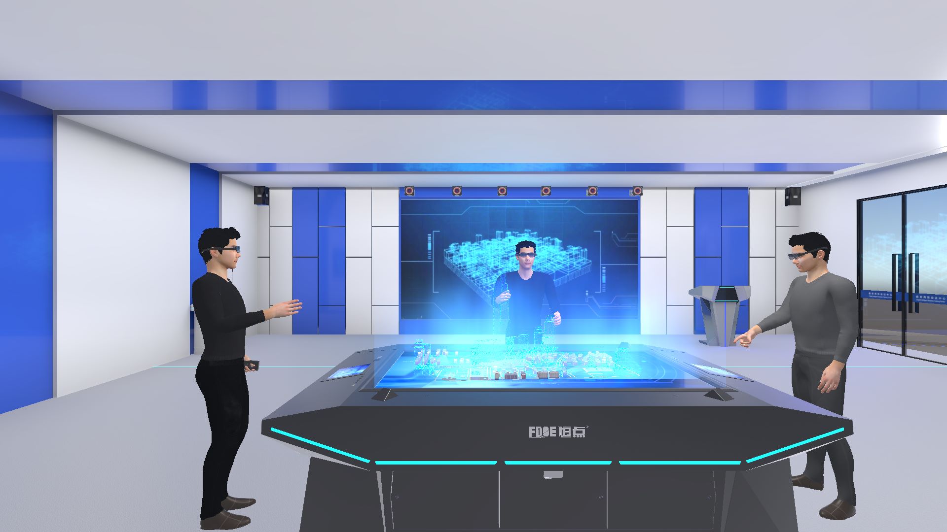 文旅技能MR智能互动沙盘