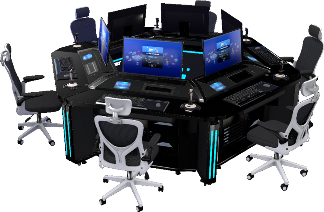 XR数字融合工作站，不同拼法，满足不同教学需求