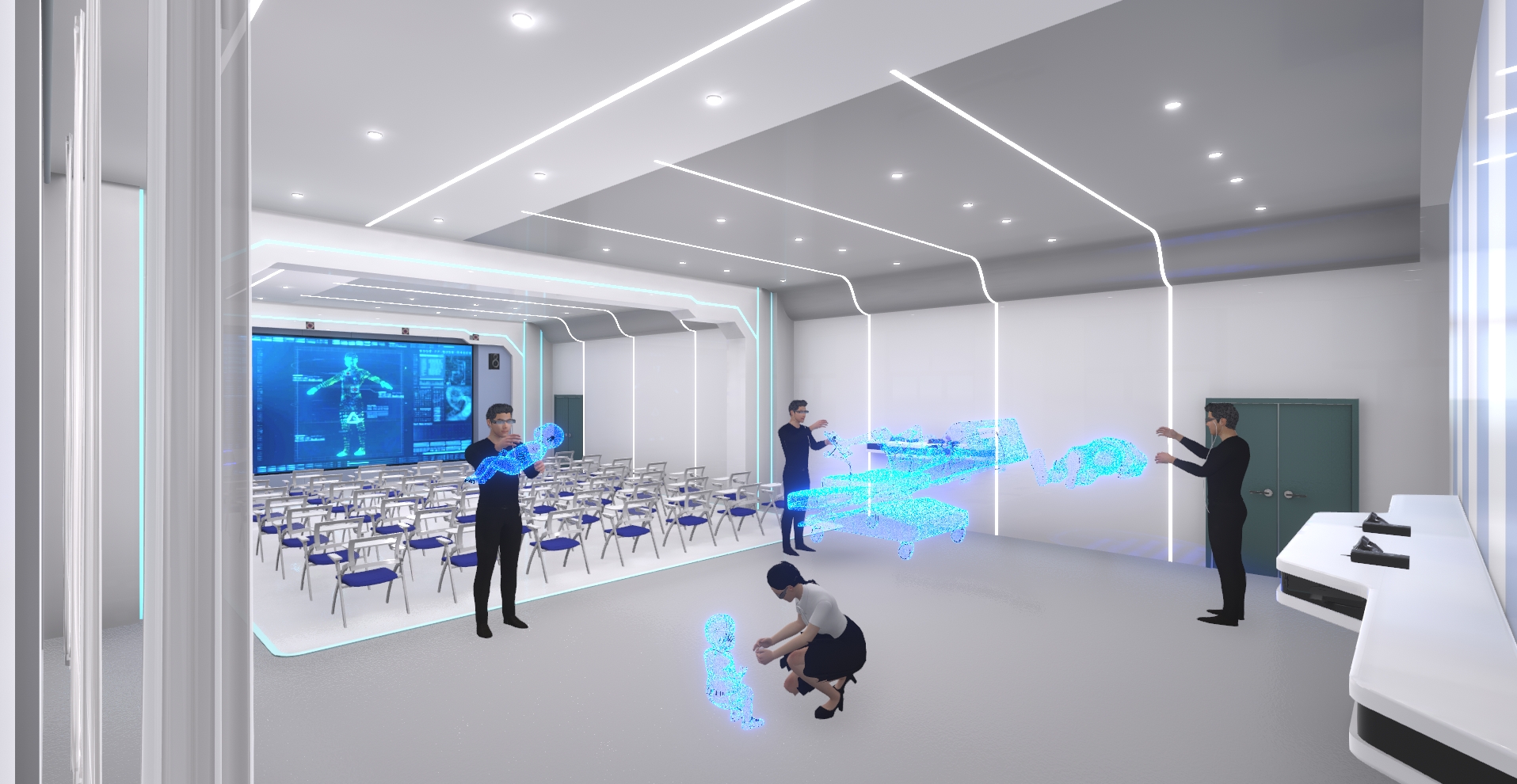 疾病防控MR大空间协同系统