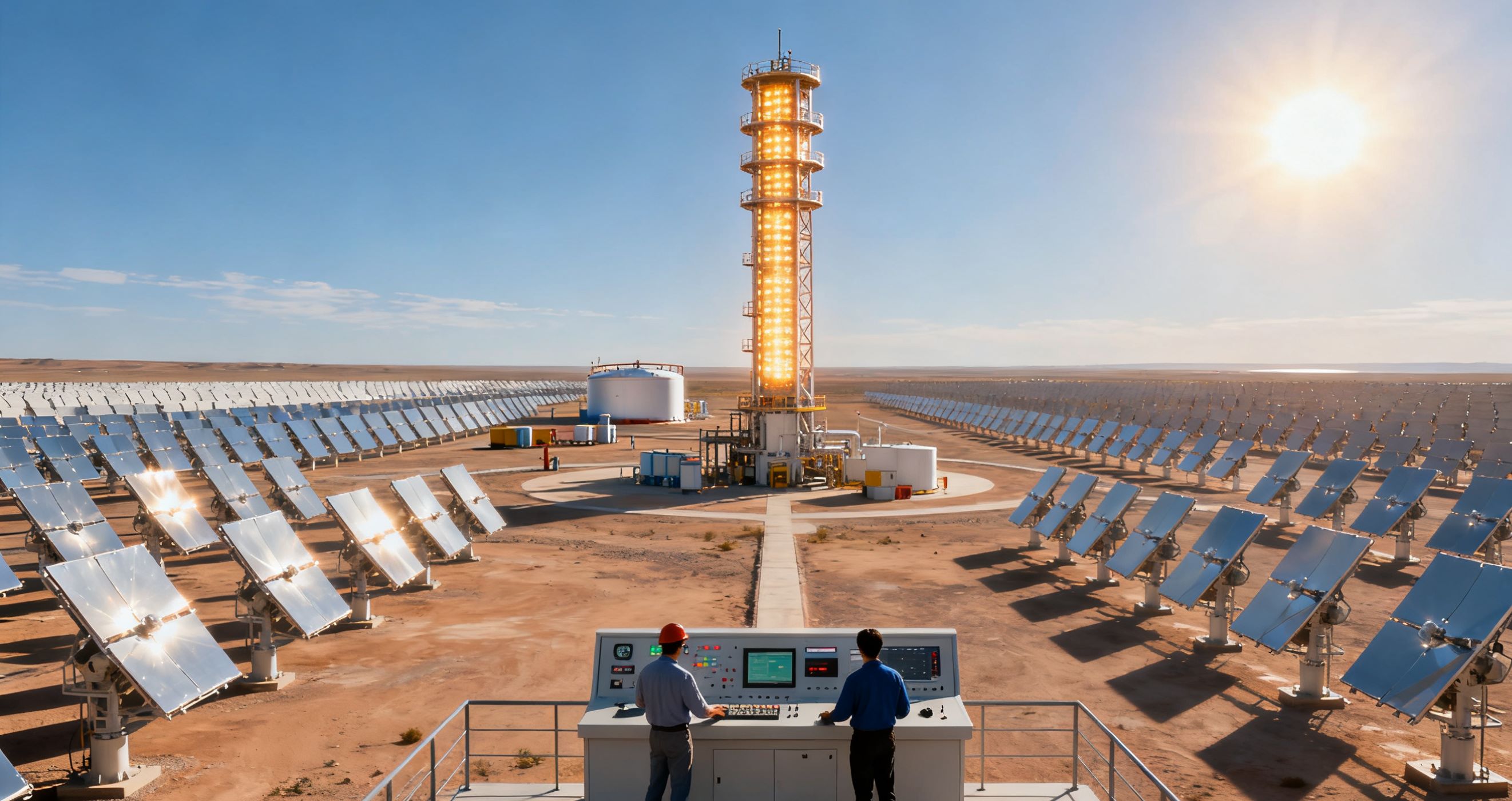 塔式太阳能热发电传统实训面临诸多挑战 塔式太阳能热发电传统实训面临诸多挑战