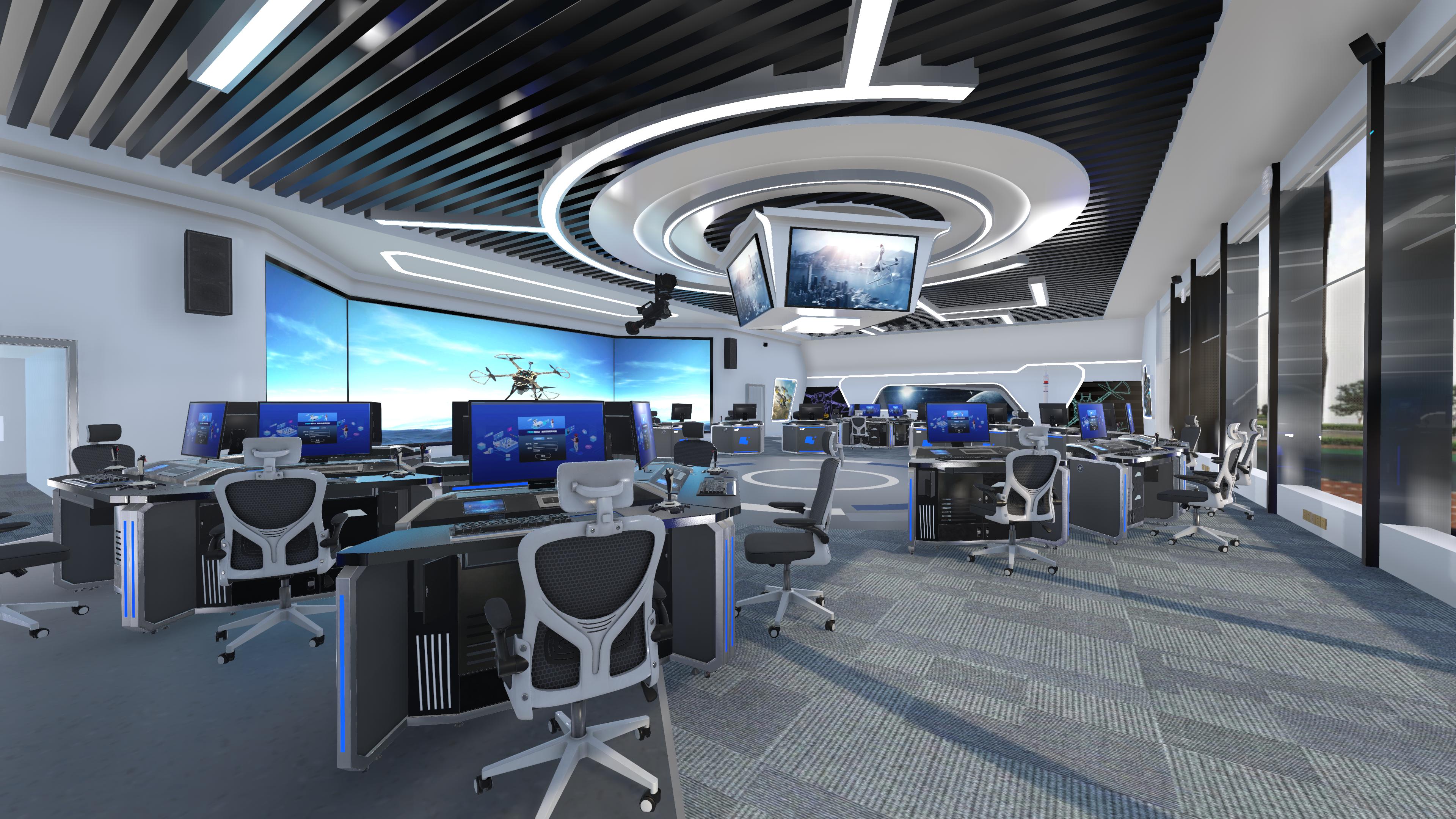 无人机飞行虚拟仿真实训室