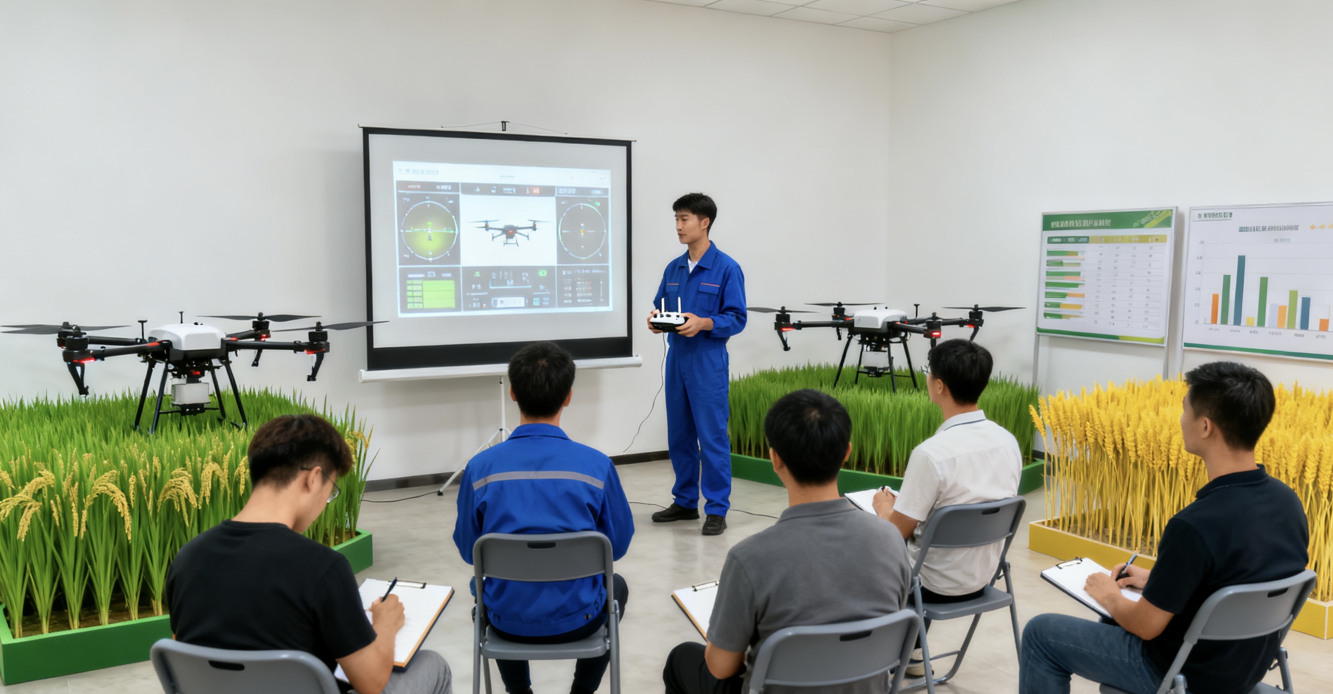 传统无人机农林专业实训教学，面临着成本高、周期长等挑战