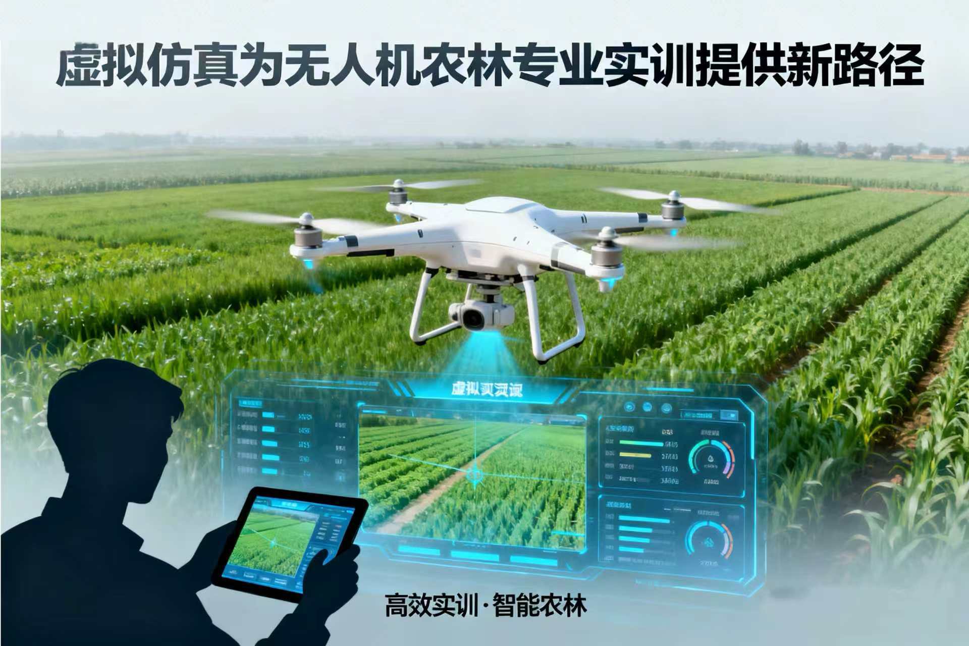 虚拟仿真为无人机农林专业实训提供新路径