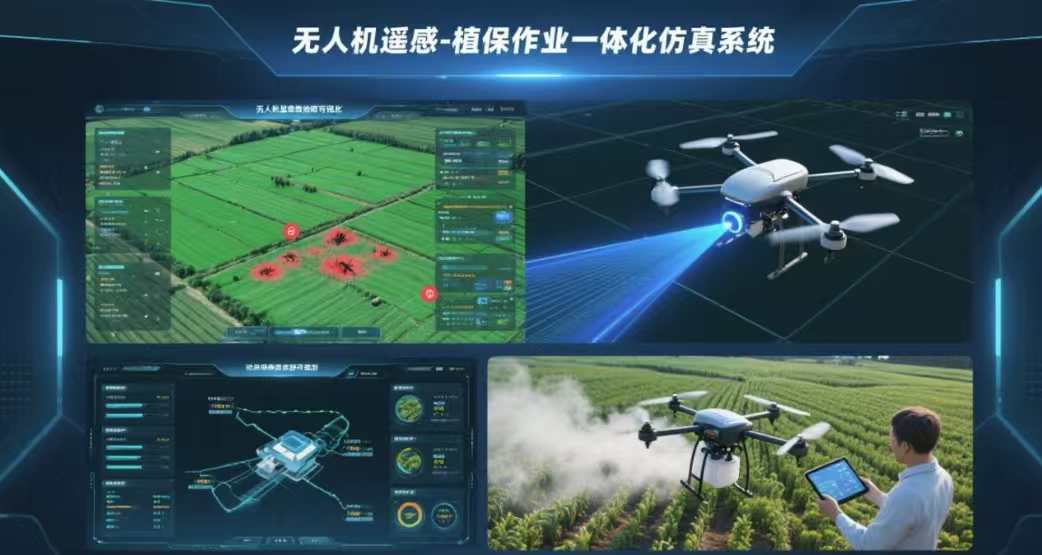 无人机农林虚拟仿真系统助力产教融合深度落地