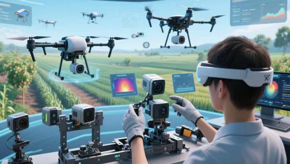 恒点推出智能无人机农业应用虚拟仿真实训室