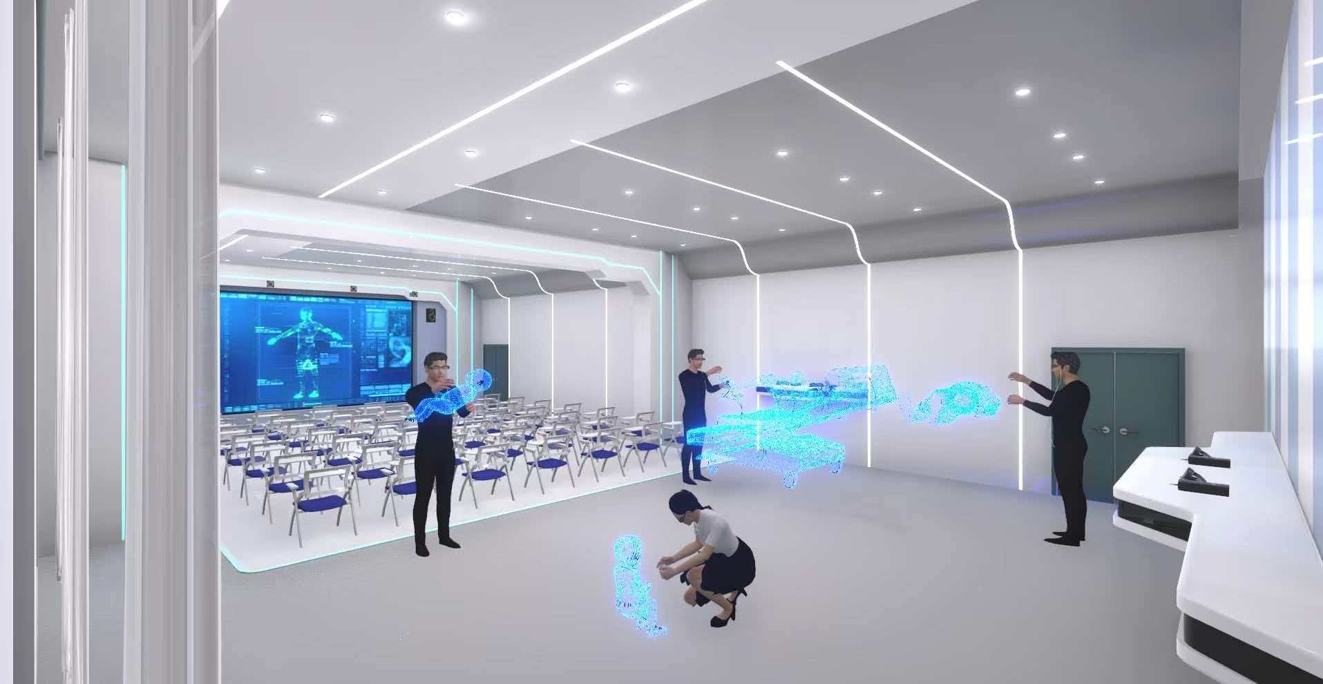 MR大空间协同系统