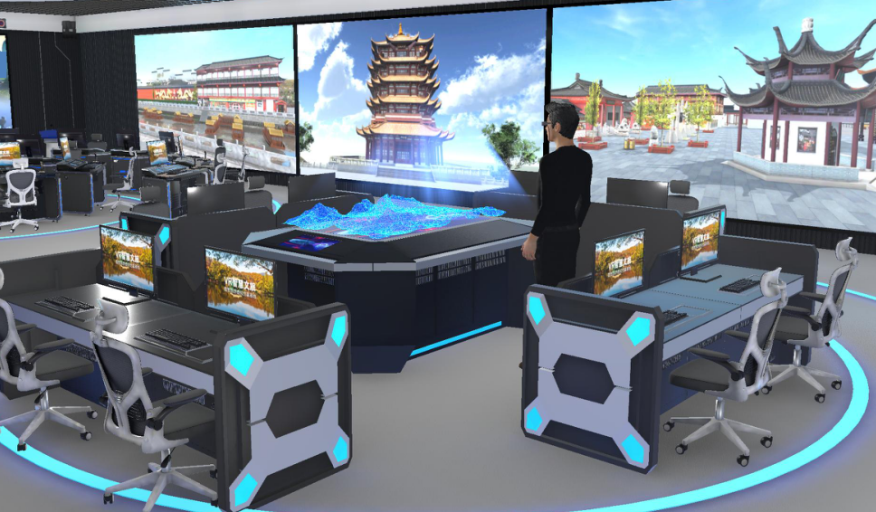 数字文旅‘AI+虚仿’创新实训基地