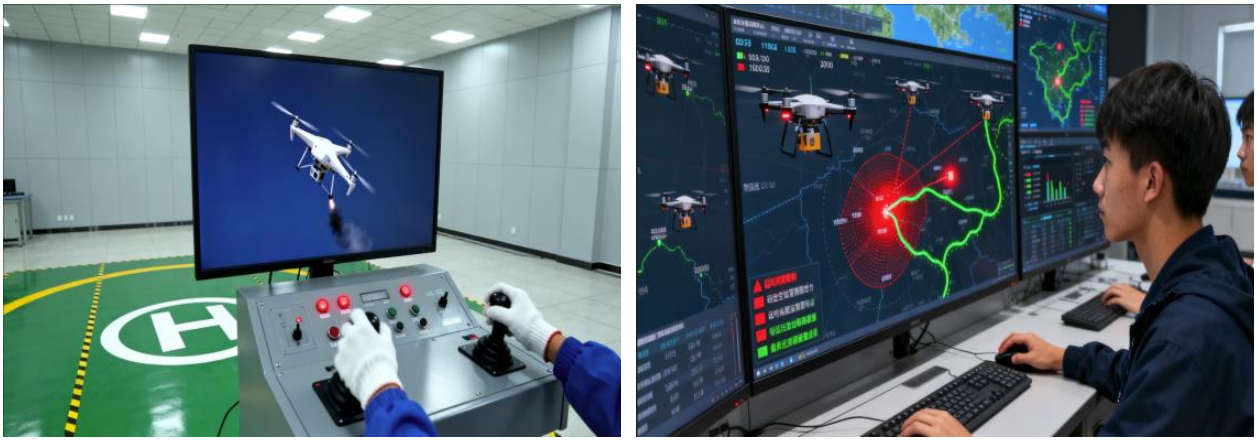 无人机火灾救援虚拟仿真实训系统 无人机火灾救援虚拟仿真实训系统