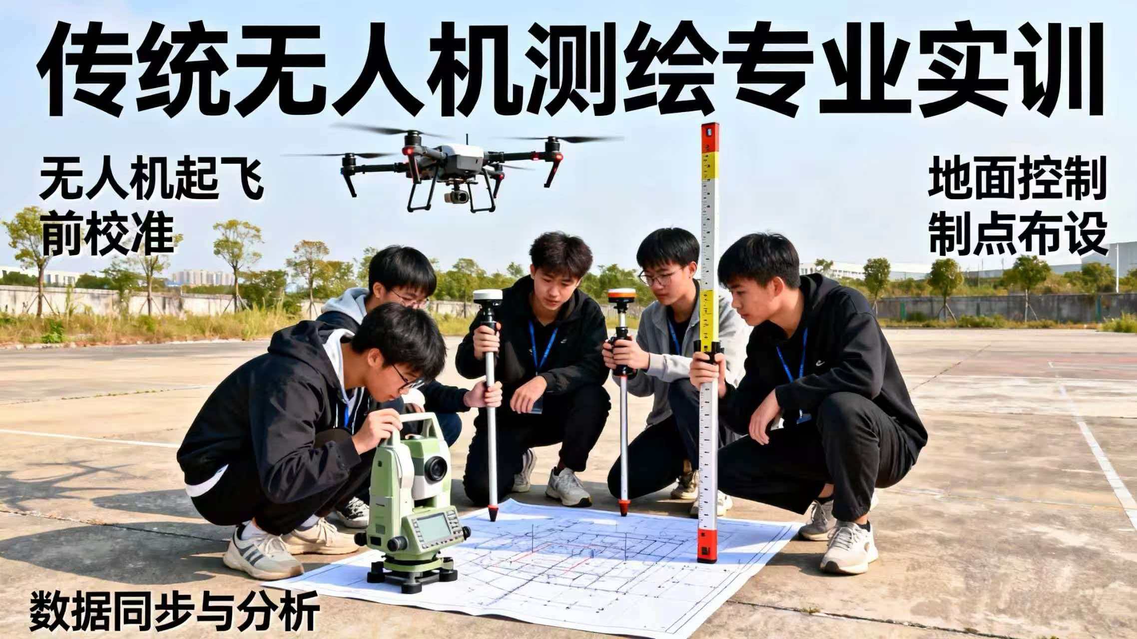 传统无人机测绘受场地、天气等活动影响 传统无人机测绘受场地、天气等活动影响