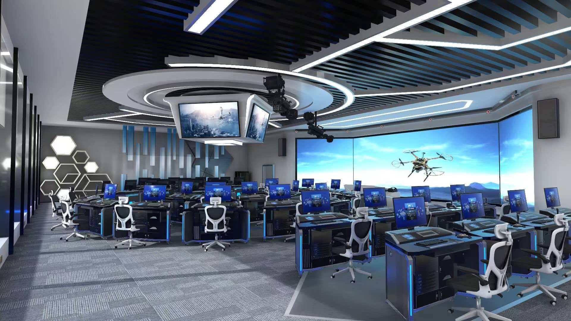 无人机测绘“AI+虚仿”创新实训室 无人机测绘“AI+虚仿”创新实训室