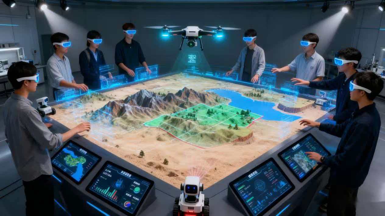 无人机航测全流程虚拟仿真训 无人机航测全流程虚拟仿真训