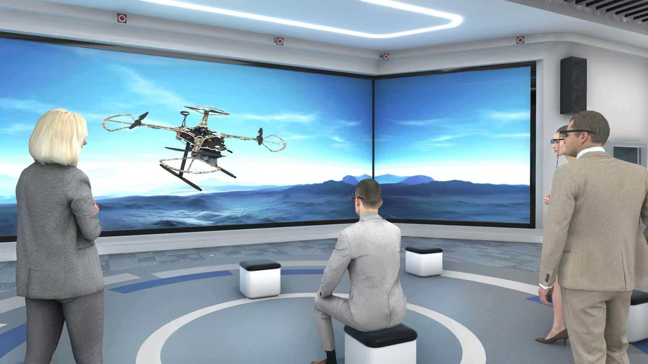 3D-LED交互显示系统