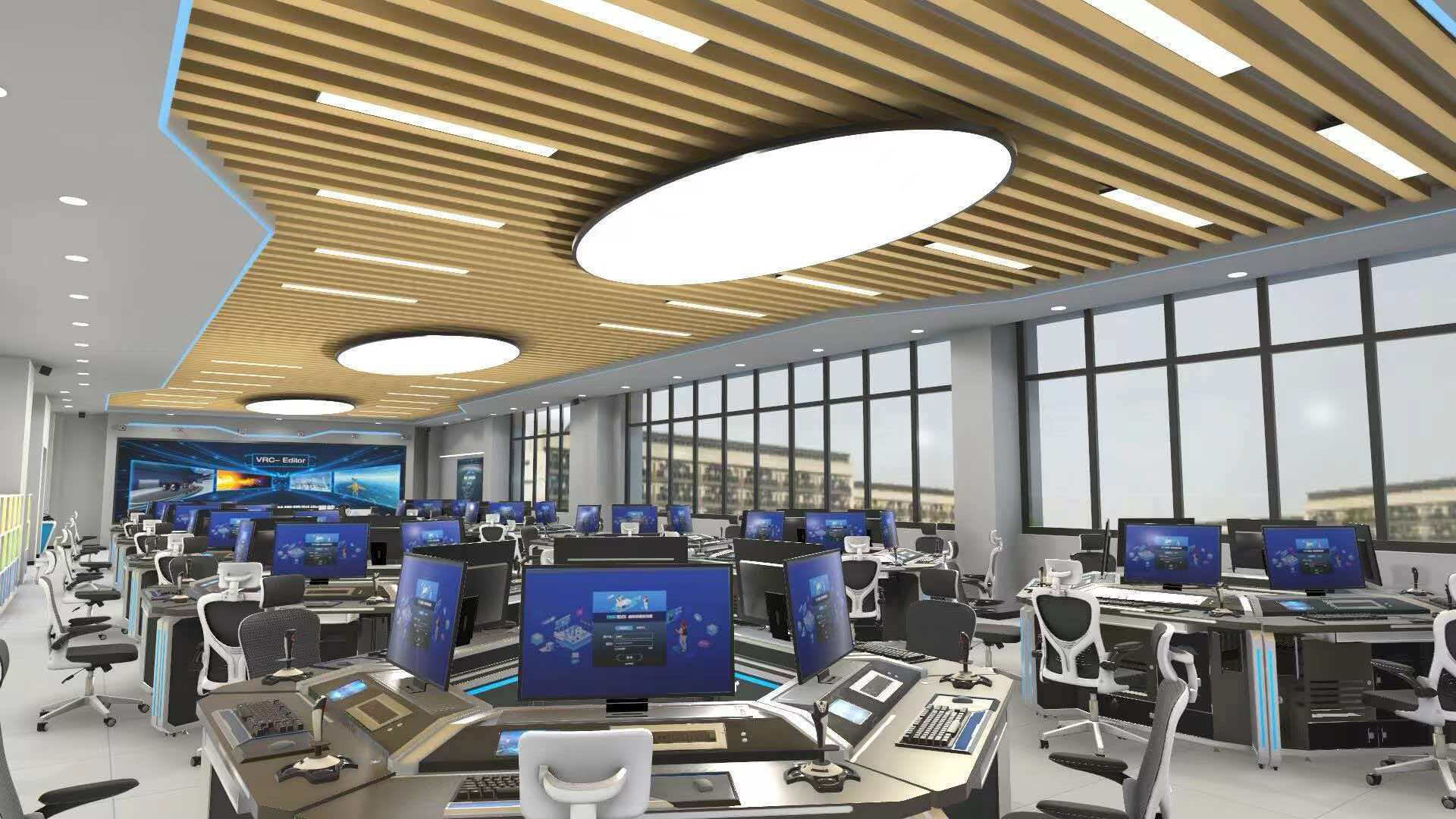 无人机测绘专业“AI+虚仿”创新实训室