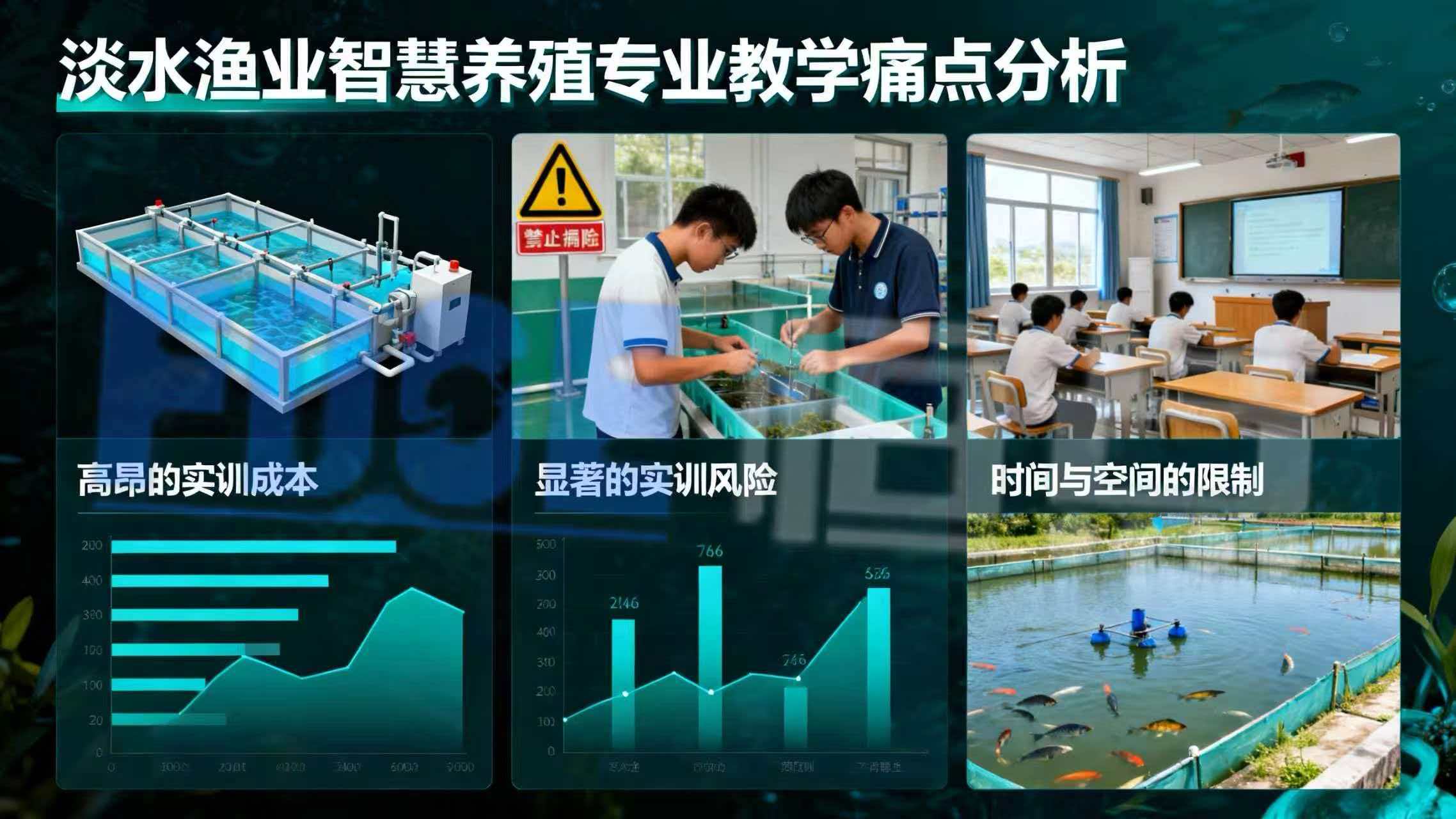 淡水渔业智慧养殖教学痛点分析