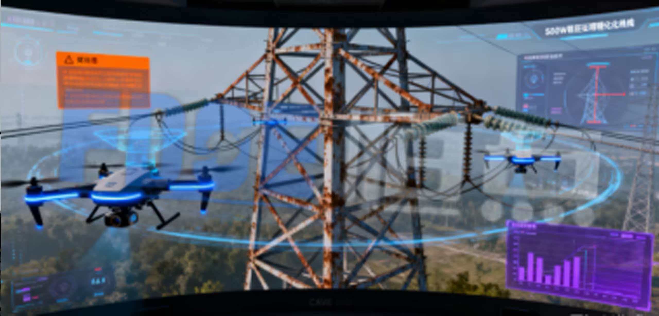 复杂地形耐张塔精细化巡检