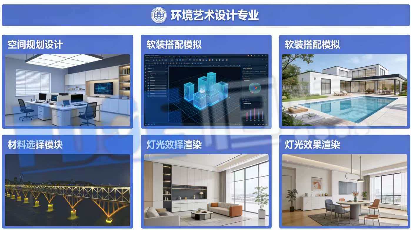 环境艺术“AI+虚拟仿真”智慧实训开放平台