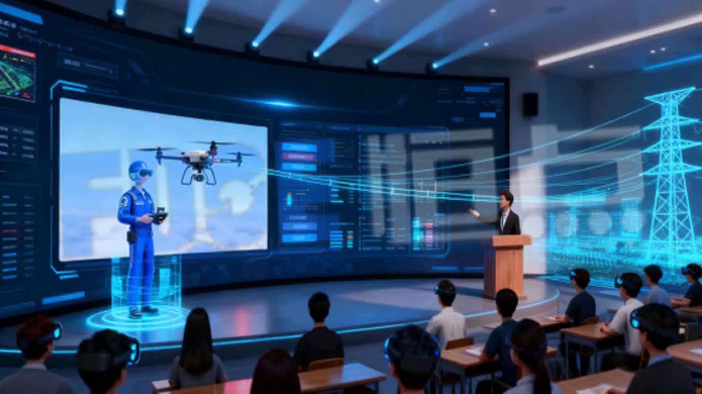 无人机电力巡检虚拟仿真训练系统 无人机电力巡检虚拟仿真训练系统