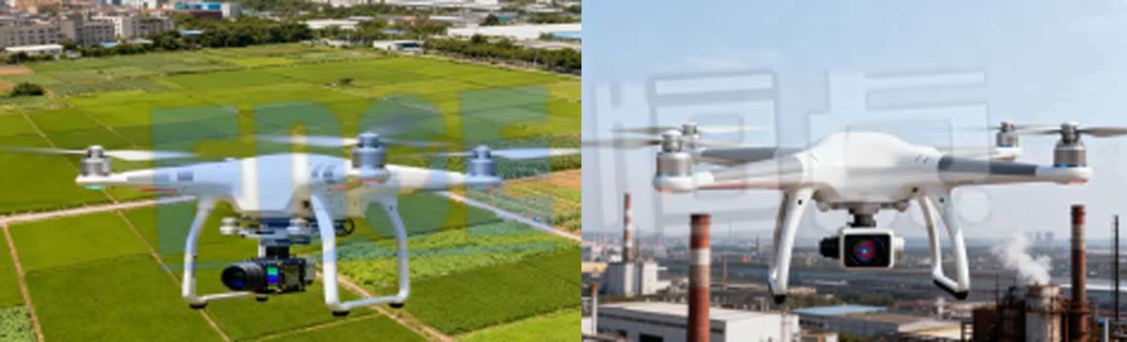 多旋翼无人机+可见光相机、多旋翼无人机+红外热像仪 多旋翼无人机+可见光相机、多旋翼无人机+红外热像仪