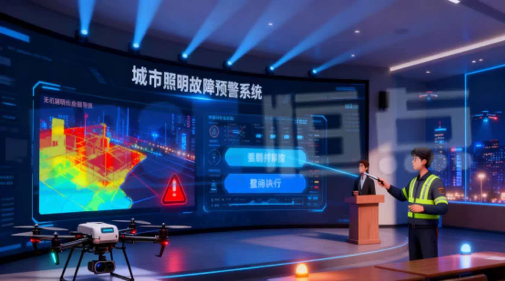 人机协同，双师共育示意图